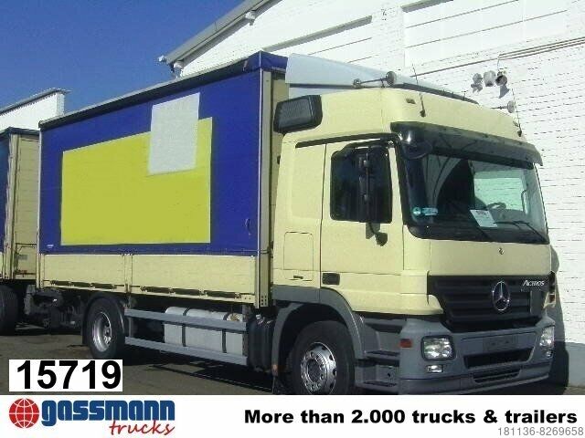 Mercedes-Benz Actros 1846L 4x2, MBB LBW 2,5 to. Standheizung