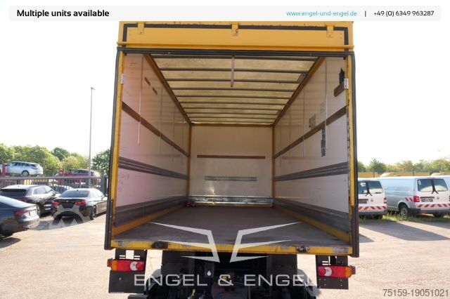 厢式货车 iveco EuroCargo ML 75 E 16 P LBW AHK LUFT AUTOMATIK CoC EURO-6 - LBH 6,05x2,44x2,28