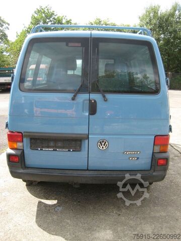 Minibús VW T4 2,5 TDI Flügeltüren Dachträger ex9-Sitzer TÜV