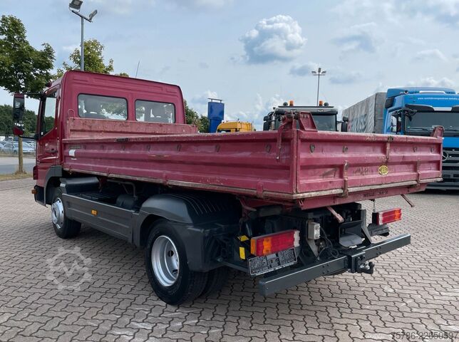 Самосвал-фургон MERCEDES-BENZ Atego 816 BB/ Meiller/ 2x AHK/ Org. KM/ NL 3.1 t