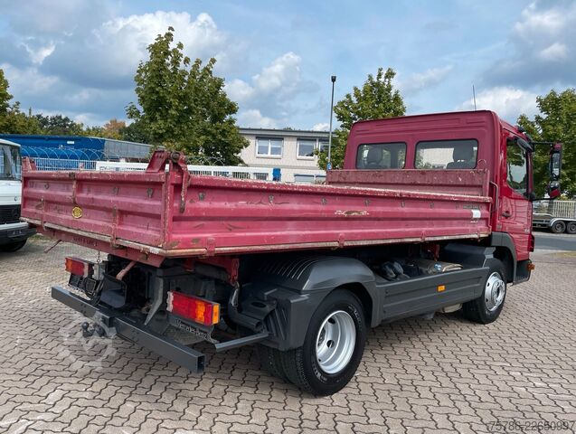 Самосвал-фургон MERCEDES-BENZ Atego 816 BB/ Meiller/ 2x AHK/ Org. KM/ NL 3.1 t