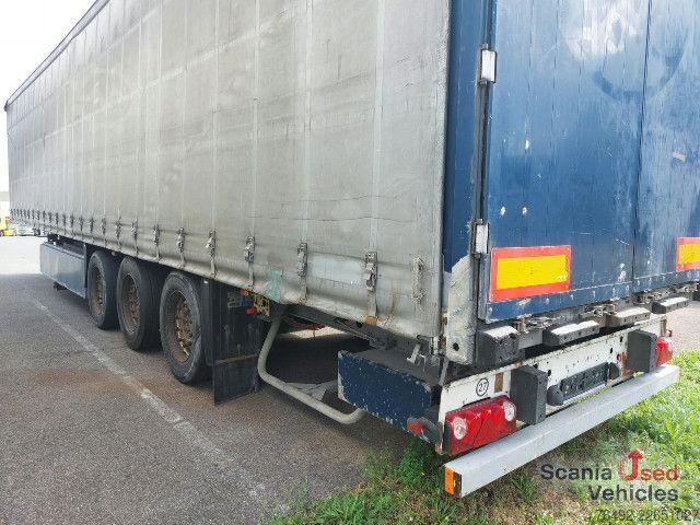 Semiremorcă deschisă cu prelată Schmitz Cargobull SCS 24/L 13.62 PEB Joloda Liftachse TÜV 2027