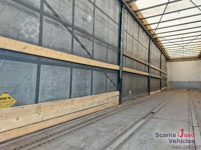 Semiremorcă deschisă cu prelată Schmitz Cargobull SCS 24/L 13.62 PEB Joloda Liftachse TÜV 2027