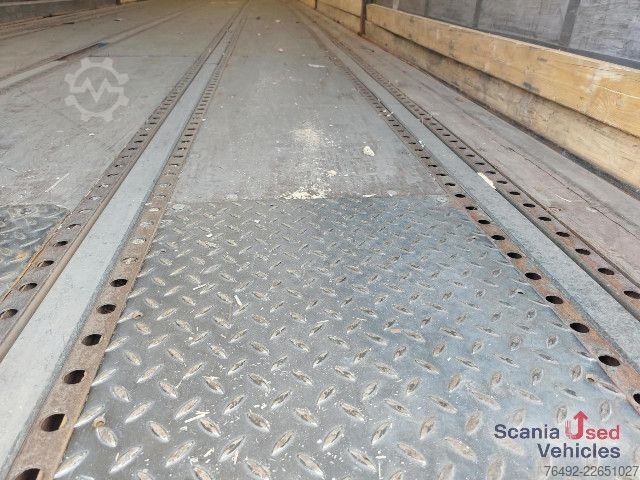 Semiremorcă deschisă cu prelată Schmitz Cargobull SCS 24/L 13.62 PEB Joloda Liftachse TÜV 2027