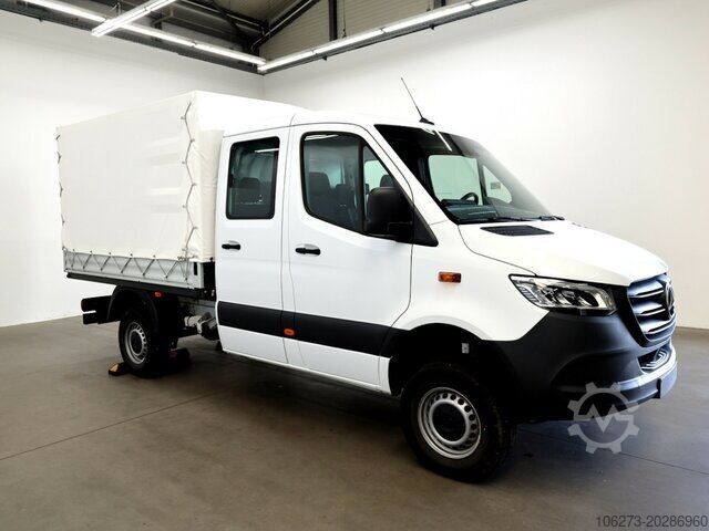 Gardinsidet varebil Mercedes-Benz Sprinter 319CDI DOKA,Allrad,Automatik,LED