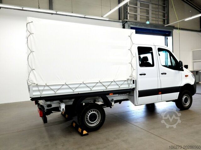 Gardinsidet varebil Mercedes-Benz Sprinter 319CDI DOKA,Allrad,Automatik,LED