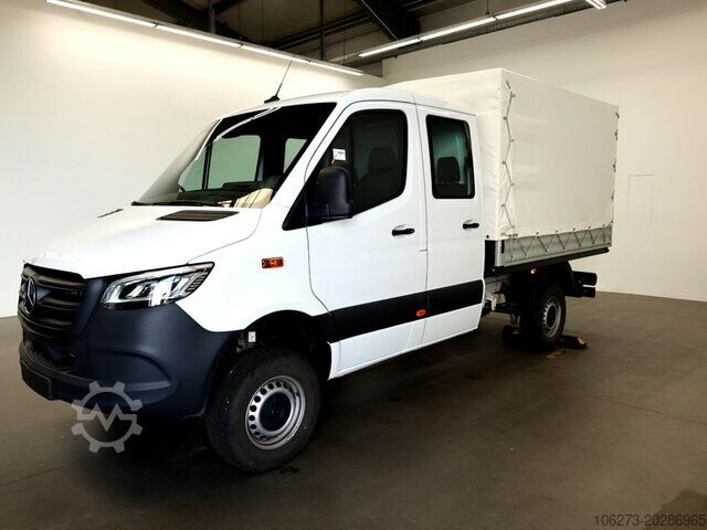 Pick-up varebil Mercedes-Benz Sprinter 319CDI DOKA,Allrad,Automatik,LED