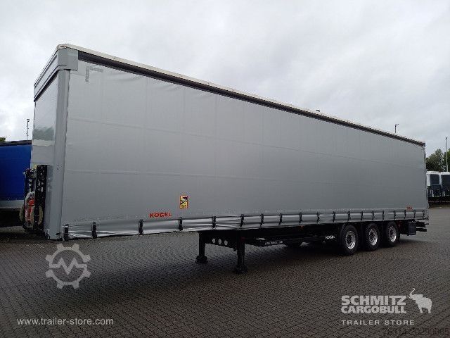 Auflieger mit Pritsche & Plane Kögel Curtainsider Mega