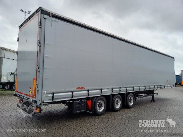 Auflieger mit Pritsche & Plane Kögel Curtainsider Mega