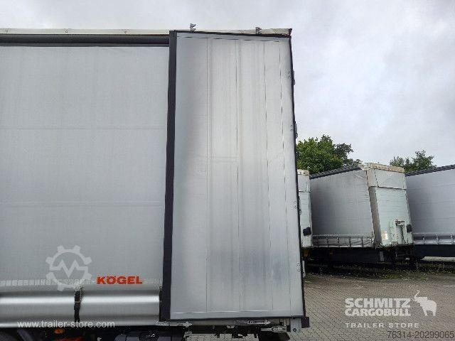 Auflieger mit Pritsche & Plane Kögel Curtainsider Mega
