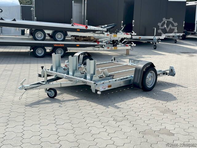  Martz GP ATV | 3 WIPPEN 246X160X10CM 750KG ABSENKER | MOTORRADANHÄNGER