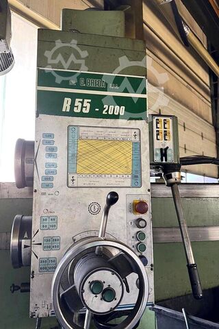 Mesin bor radial G.BREDA R 55 2000