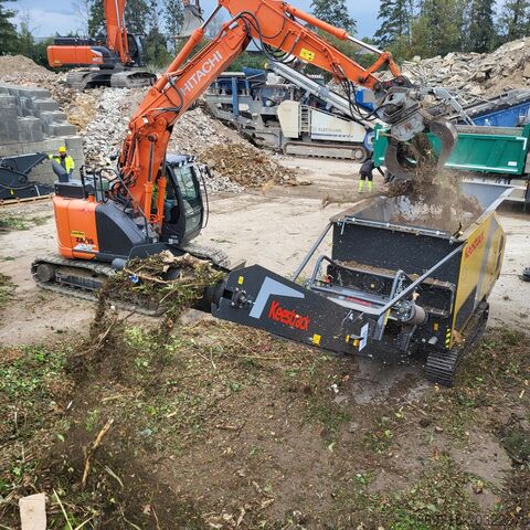 Two shaft shredder Keestrack P3