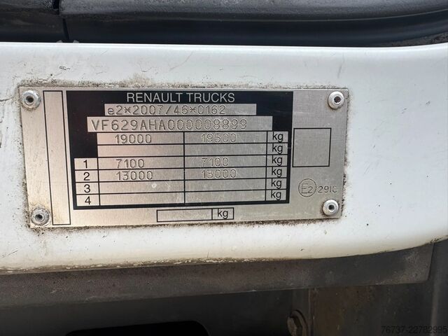 স্লাইডিং টারপলিন Renault Premium 340 **MANUAL GEABOX-FRENCH TRUCK**