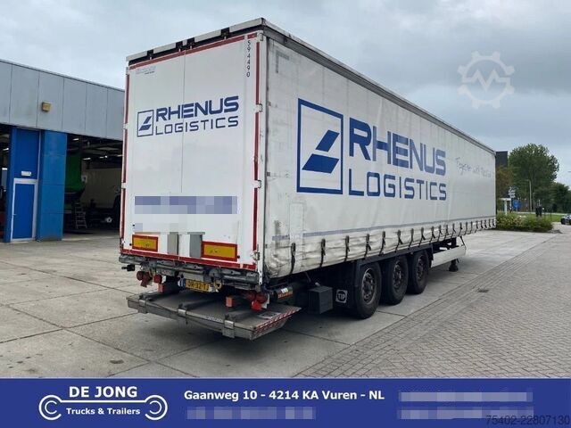 Presenninger, der kan skubbes Krone SD Tautliner / Boorden / Dhollandia Laadklep / ...