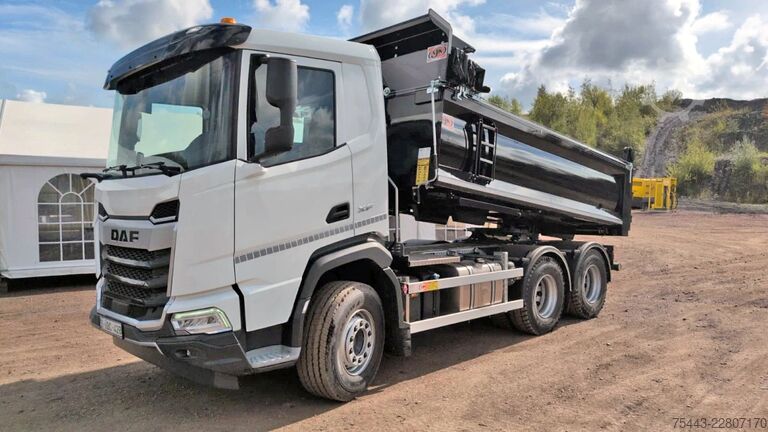 Kamion DAF XF 480 FAT - 6x4 ST961 - Robust bumper – kipper...