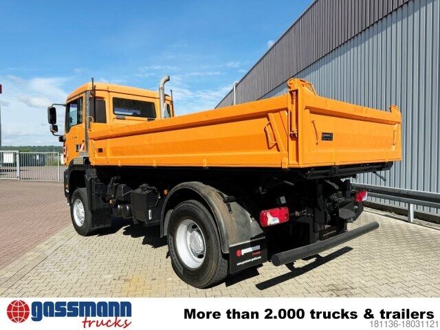 Camião basculante MAN TGA 18.310 4x4 BL, Winterdienstausstattung