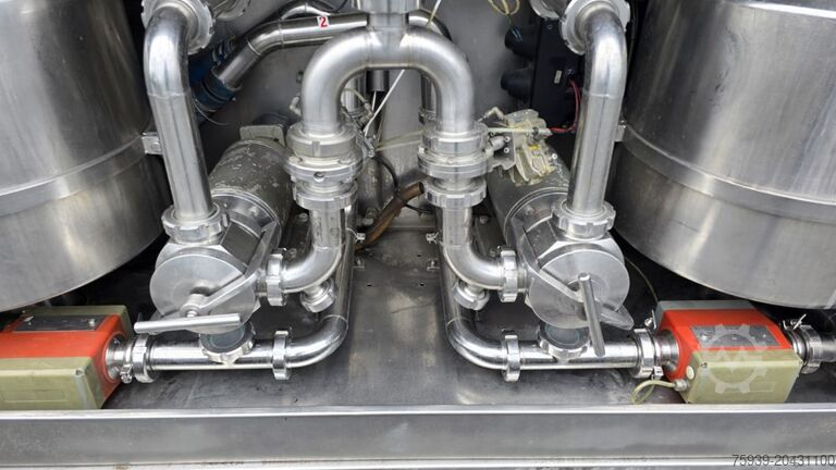 Camião cisterna MAN TGA 26.350 6x2  Schwarte Doppelmessanlage