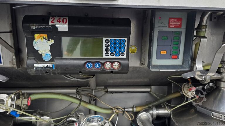 Camião cisterna MAN TGA 26.350 6x2  Schwarte Doppelmessanlage