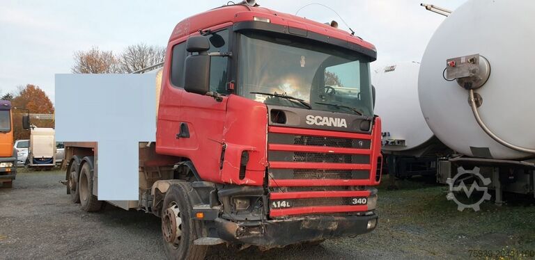 Chassi de caminhão Scania 114L 340 LB6x2  Unfallschaden