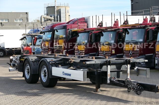 Remolque con chasis intercambiable KRONE ZZ BDF Wechselfahrgesrell Tandem