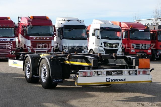 Remolque con chasis intercambiable KRONE ZZ BDF Wechselfahrgesrell Tandem