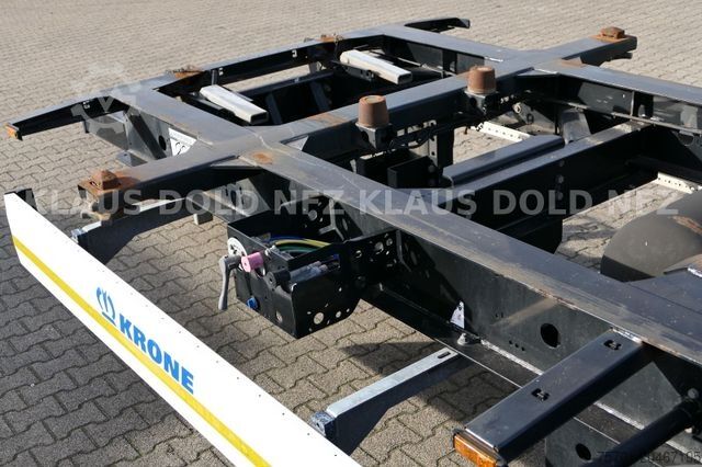 Remolque con chasis intercambiable KRONE ZZ BDF Wechselfahrgesrell Tandem