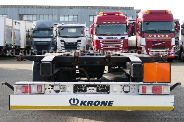 Remolque con chasis intercambiable KRONE ZZ BDF Wechselfahrgesrell Tandem