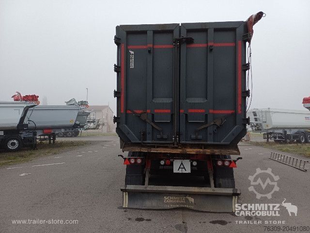 נגרר-מכולה עם הטפה Schmitz Cargobull Kipper Stahlrundmulde 51m³