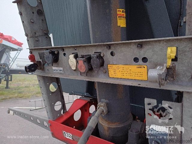 נגרר-מכולה עם הטפה Schmitz Cargobull Kipper Stahlrundmulde 51m³