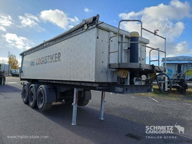 נגרר-מכולה עם הטפה Langendorf Kipper Alukastenmulde 24m³