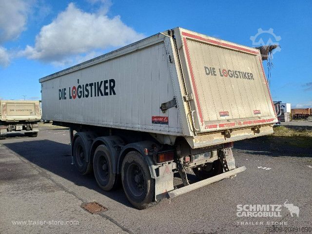 נגרר-מכולה עם הטפה Langendorf Kipper Alukastenmulde 24m³