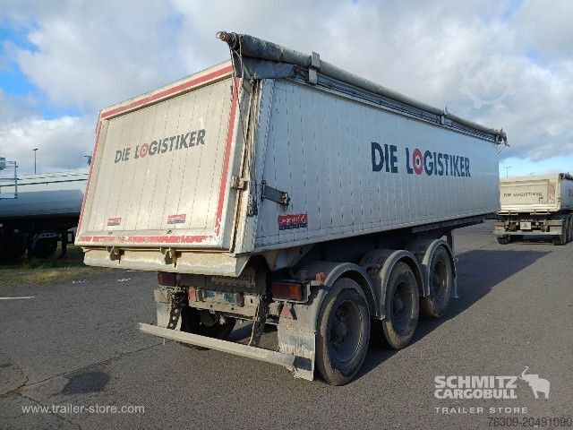 נגרר-מכולה עם הטפה Langendorf Kipper Alukastenmulde 24m³