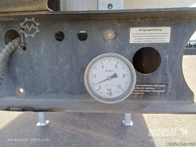 נגרר-מכולה עם הטפה Langendorf Kipper Stahlrundmulde 24m³