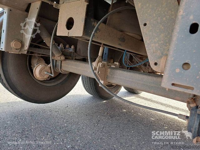 נגרר-מכולה עם הטפה Langendorf Kipper Stahlrundmulde 24m³