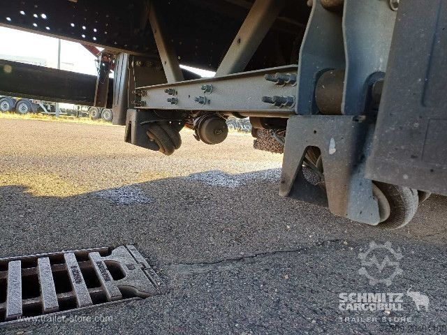 נגרר חצי פתוח עם ברזנט Schmitz Cargobull Curtainsider Mega Getränke