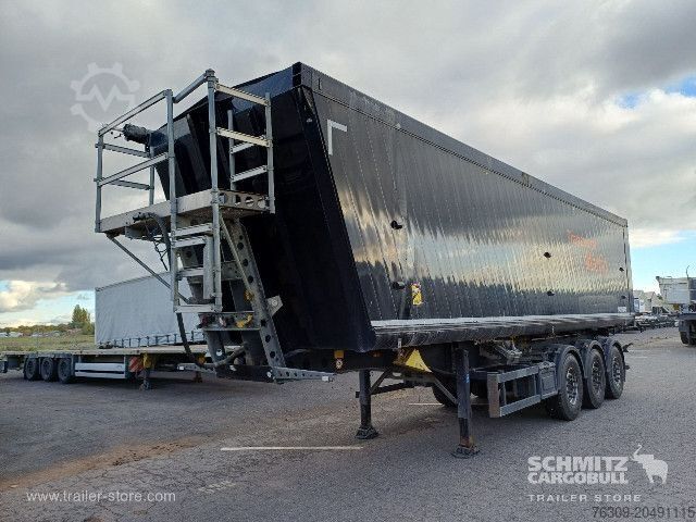 נגרר-מכולה עם הטפה Schmitz Cargobull Kipper Alukastenmulde 54m³