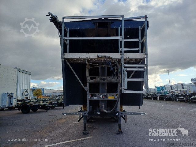 נגרר-מכולה עם הטפה Schmitz Cargobull Kipper Alukastenmulde 54m³