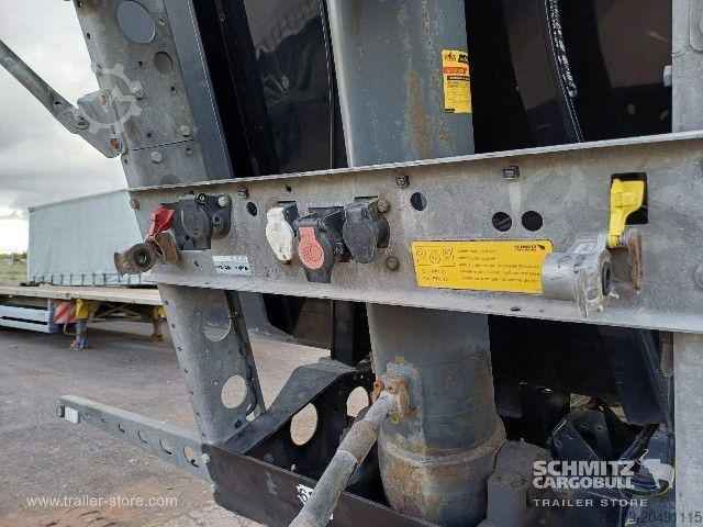 נגרר-מכולה עם הטפה Schmitz Cargobull Kipper Alukastenmulde 54m³