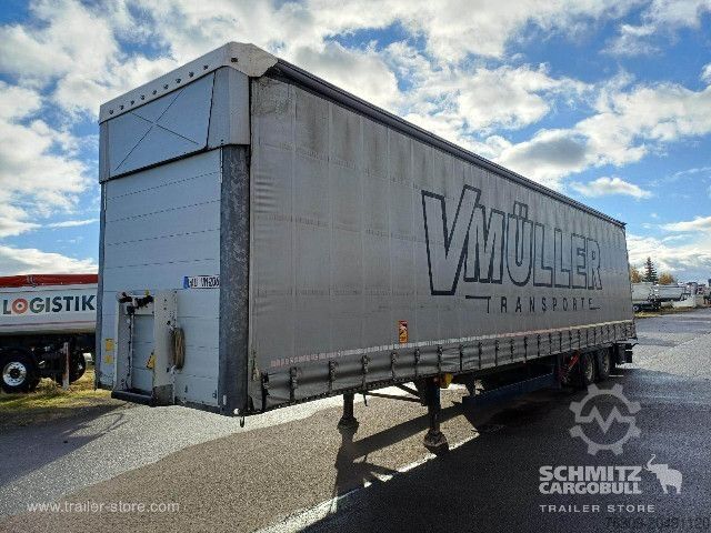נגרר חצי פתוח עם ברזנט Schmitz Cargobull Curtainsider Mega Getränke