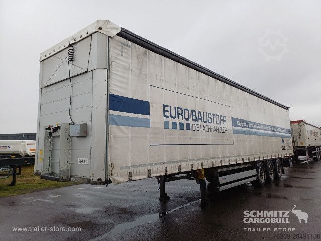 נגרר חצי פתוח עם ברזנט Schmitz Cargobull Curtainsider Standard Getränke
