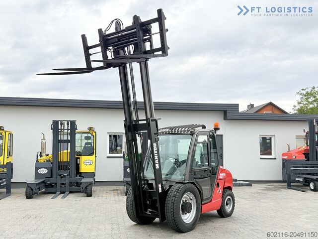 מלגזת שטח קשה Manitou MSI30 / DIESEL / DUPLEX 3350 / CABIN