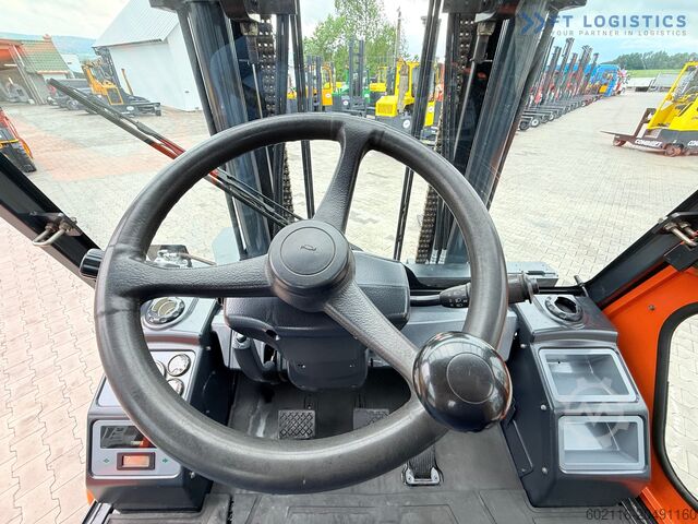 מלגזה ארבע גלגלים DOOSAN 70 / DUPLEX / FORK 2500MM / POSITIONER