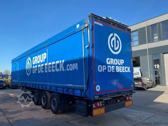 Csúszó ponyvák Kögel S24-1 / Tautliner / SAF + Disc / 1x Lift Axle