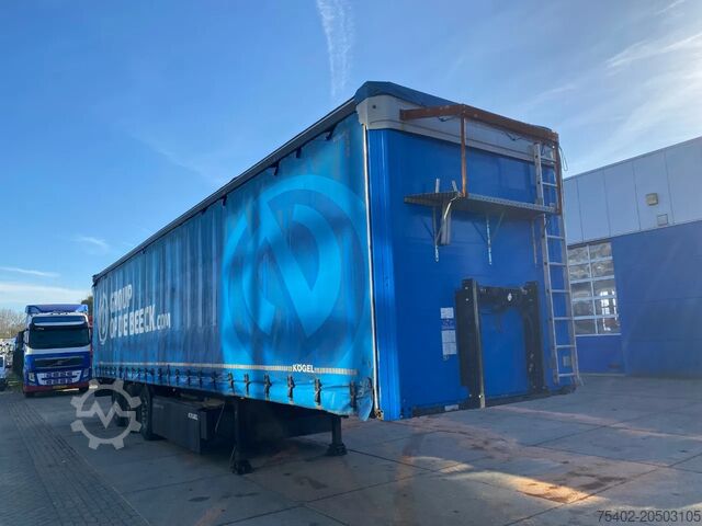 Csúszó ponyvák Kögel S24-1 / Tautliner / SAF + Disc / 1x Lift Axle