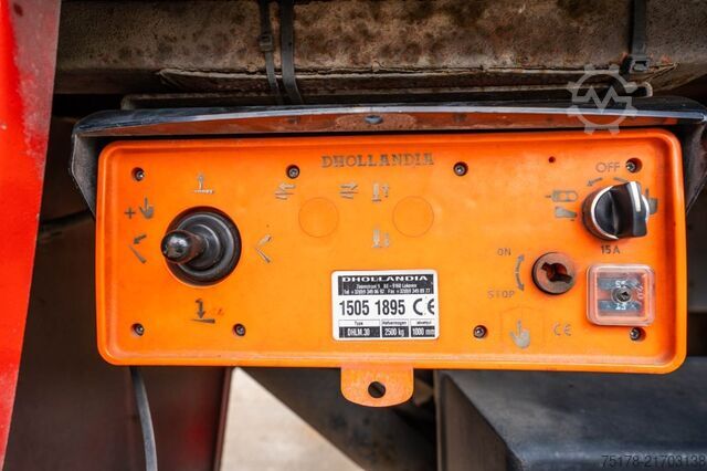 Bâche DAF LF 55.180 +DHOLLANDIA 2.5T.