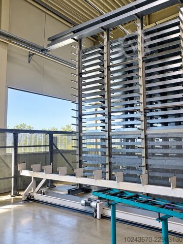 Automatische staalopslag- en zaaglijn KASTO SSZ Vario 140 Duo + PKS 140 PL