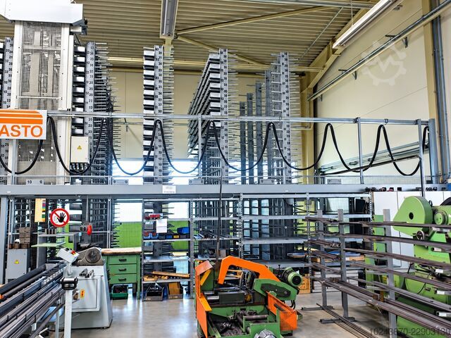 Automatische staalopslag- en zaaglijn KASTO SSZ Vario 140 Duo + PKS 140 PL