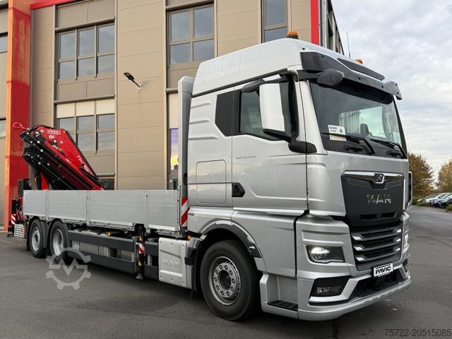 Cần cẩu gắn trên xe tải MAN TGX 26.540 6x2-4 LL Containerpritsche/Fassi 545