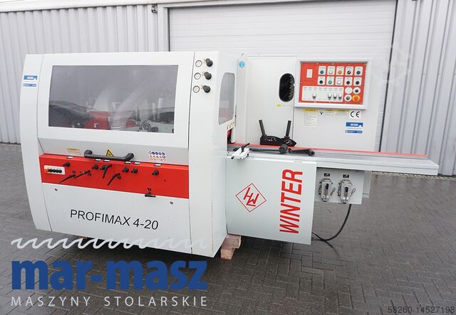 Strugarka czterostronna WINTER Profimax 4-20